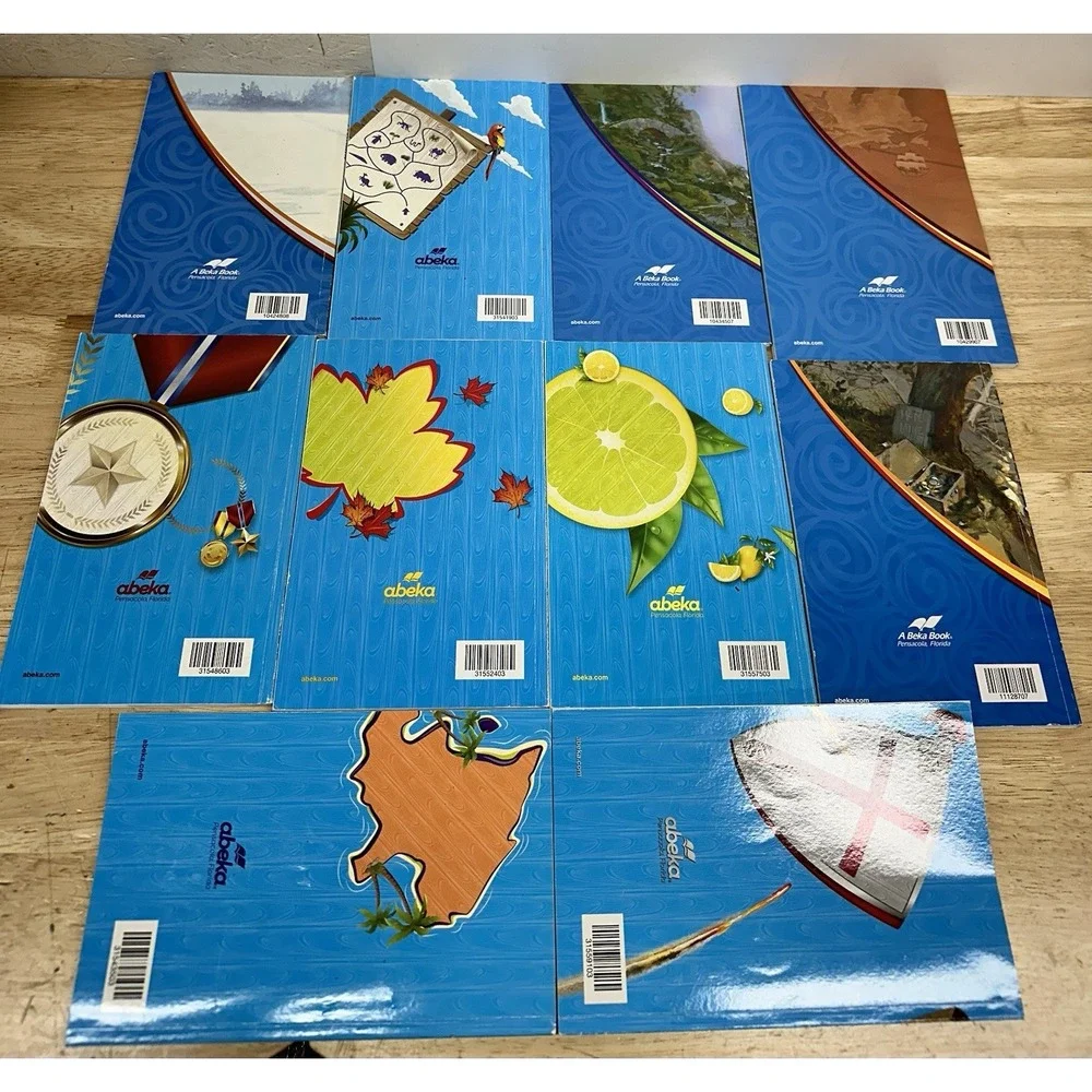 Abeka 3rd Grade Reading Set 10 Readers, pilgrims progress, Maple, Heroes